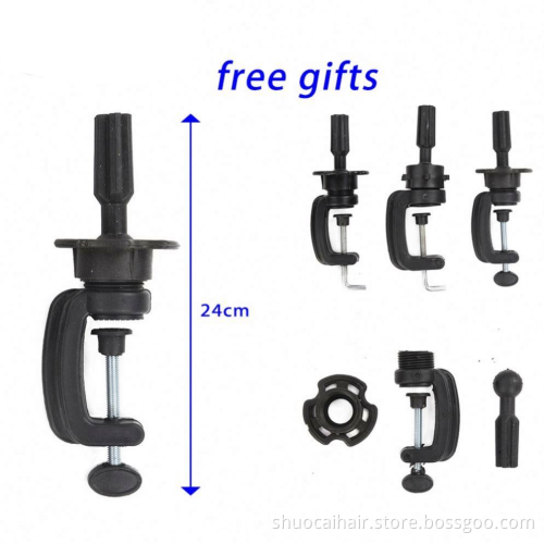 Canvas Block Head Display Styling Training Mannequin Head Mannequin Manikin Head Wig Stand Free Get T Needle Holder
